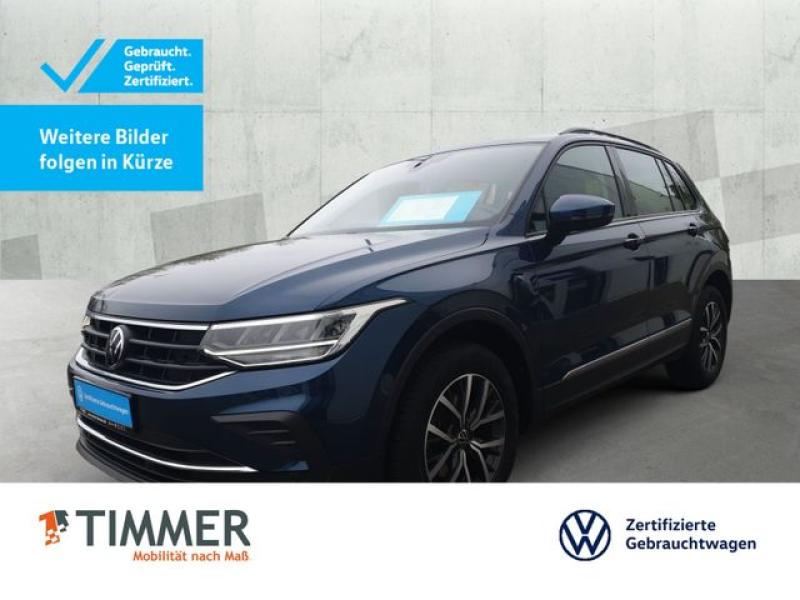 VW  Tiguan 1.5 TSI LIFE +LED +ACC +NAVI +SHZ +17" +A, Nightshade Blue Metallic
