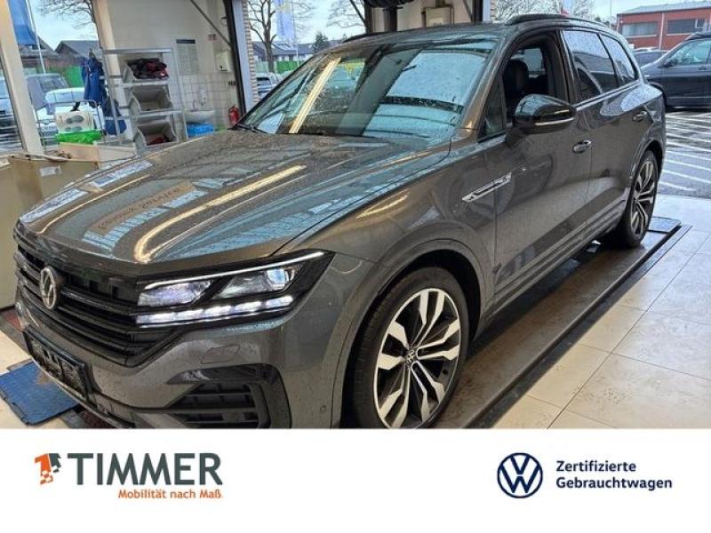 VW  Touareg 3.0 TDI V6 4M R-LINE BLACK +AHK +PANO +I, Siliziumgrau Metallic
