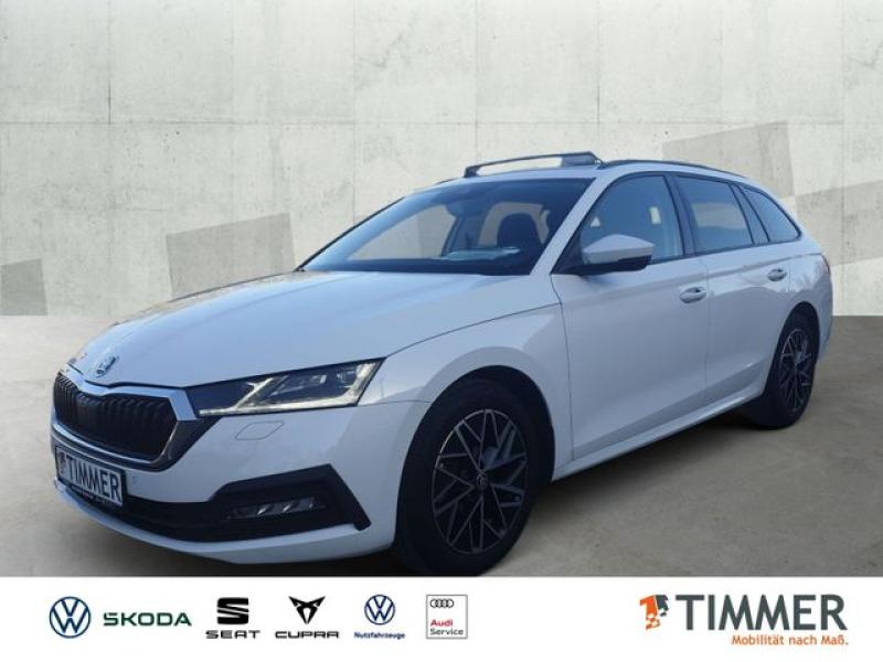 SKODA  Octavia Combi 2.0 TDI DSG +PANO +MATRIX +ACC +NA, Moon Weiß Perleffekt