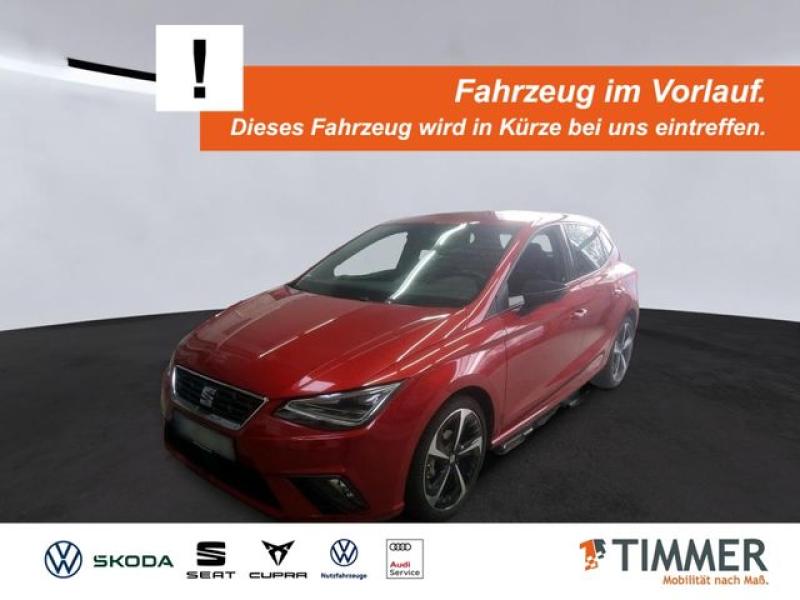 SEAT  Ibiza 1.0 TSI FR +LED +RKAM +NAVI +SHZ +18" +APP, Desire Rot Metallic