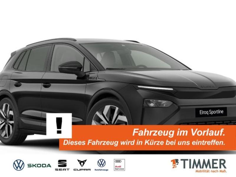 SKODA  Elroq 60 SPORTLINE +AHK +LED +ACC +RKAM +NAVI +S, Black Magic Perleffekt