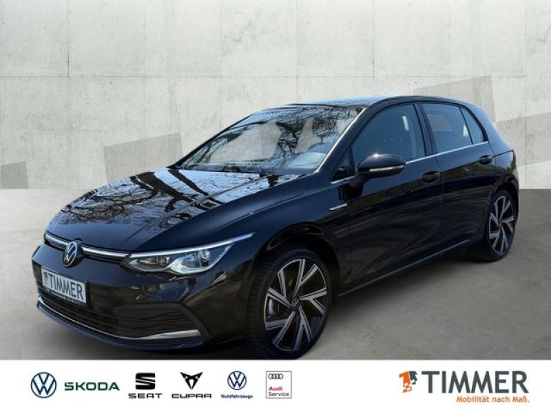 VW  Golf VIII 1.5 eTSI DSG STYLE +AHK +LED +ACC +RKA, Deep Black Perleffekt