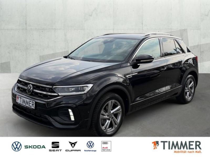 VW  T-Roc 1.5 TSI DSG R-LINE +AHK +LED+ACC +RKAM +VI, Deep Black Perleffekt