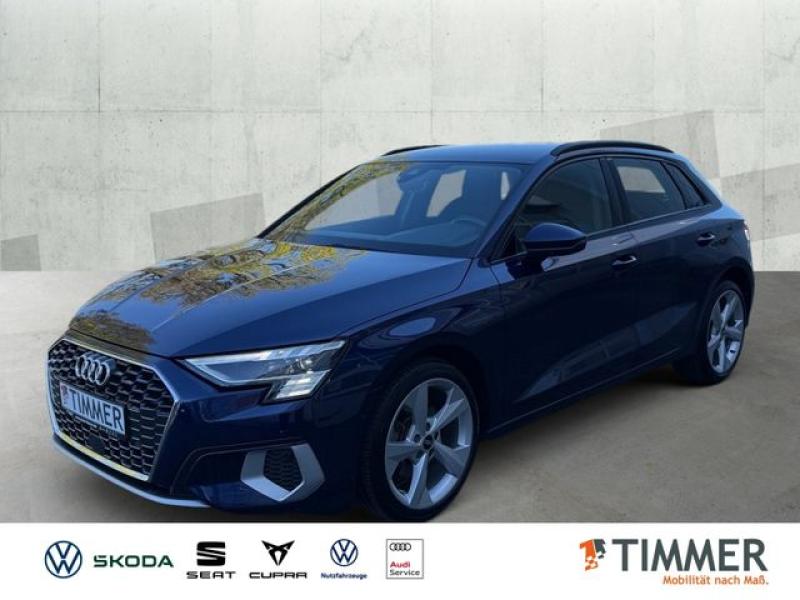 AUDI  A3 Sportback 35 TFSI S tronic ADVANCED +B&O +MAT, Navarrablau Metallic