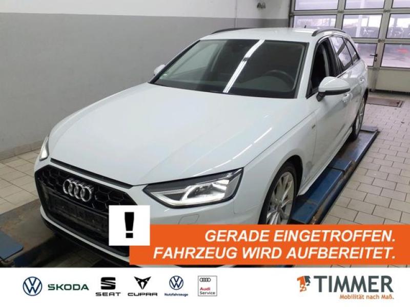 AUDI  A4 Avant 35 TDI S tronic S LINE BLACK +LED +ACC, Gletscherweiß Metallic