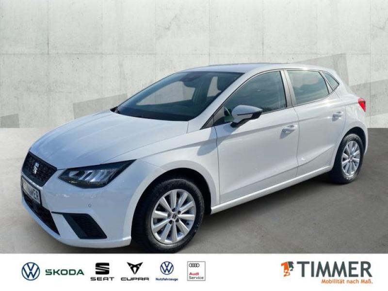 SEAT  Ibiza 1.0 TSI STYLE +LED +RKAM +APP-CONN +SHZ +A, Weiß