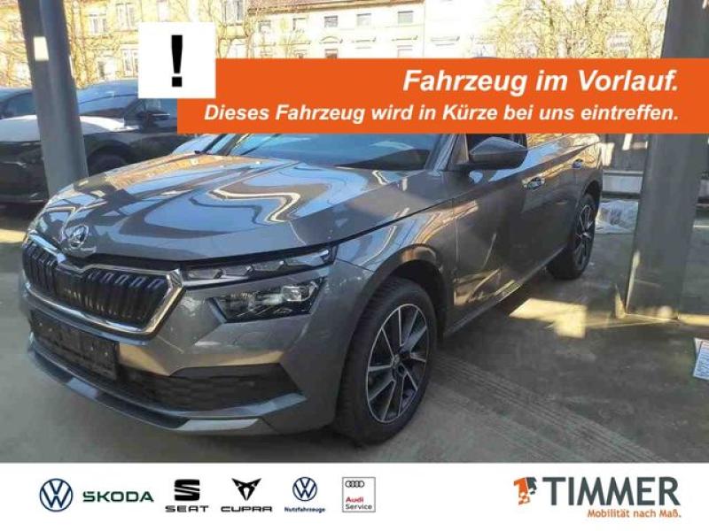 SKODA  Kamiq 1.0 TSI DSG TOUR +AHK +LED +ACC +RKAM +CAR, Graphite Grau Metallic