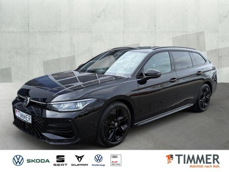 VW  Passat Variant 2.0 TDI DSG R-LINE BLACK *H&K *AH, Grenadillschwarz-Metallic