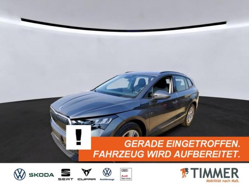 SKODA  Enyaq 60 LOFT +WÄPU +LED +RKAM +NAVI +19" +DAB +, Graphite Grau Metallic