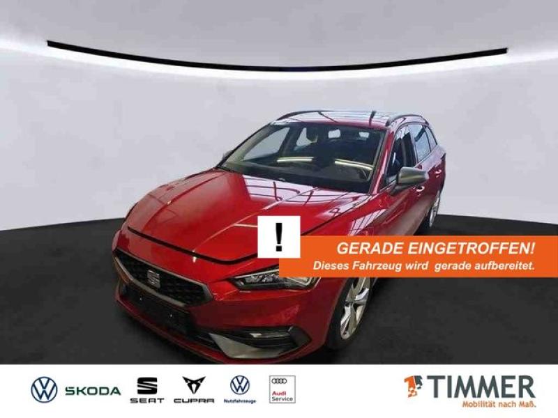 SEAT  Leon ST 2.0 TDI DSG FR +PANO +LED +ACC +RKAM +NA, Desire Rot Metallic