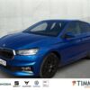 SKODA  Fabia 1.0 TSI +LED +CARPLAY +SHZ +ALU +DAB +, Race Blau Metallic
