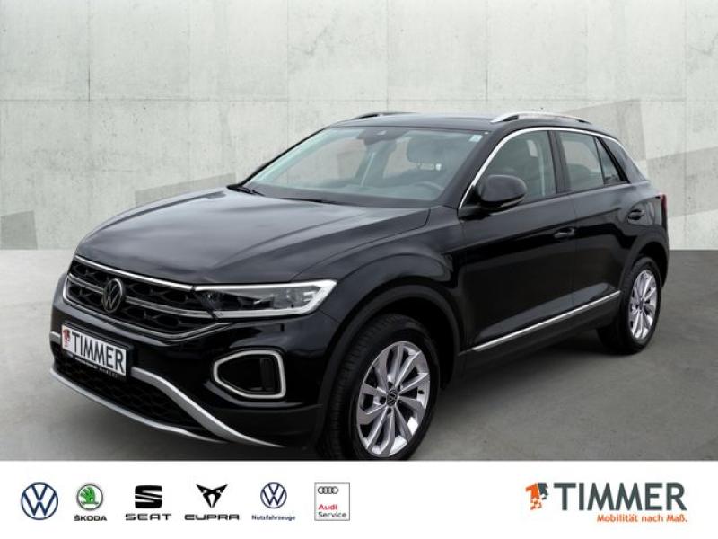 VW  T-Roc 1.5 TSI DSG STYLE +AHK +LED +ACC +VIRTUAL, Deep Black Perleffekt