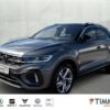 VW  T-Roc 1.5 TSI DSG R-LINE +AHK +LED +ACC +RKAM +V, Indiumgrau Metallic