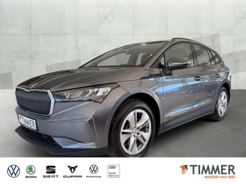 SKODA  Enyaq 60 LOFT +WÄPU +LED +RKAM +NAVI +19" +DAB +, Graphite Grau Metallic