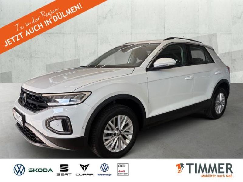 VW  T-Roc 2.0 TDI DSG LIFE +LED +ACC +VIRTUAL +NAVI, Pure White
