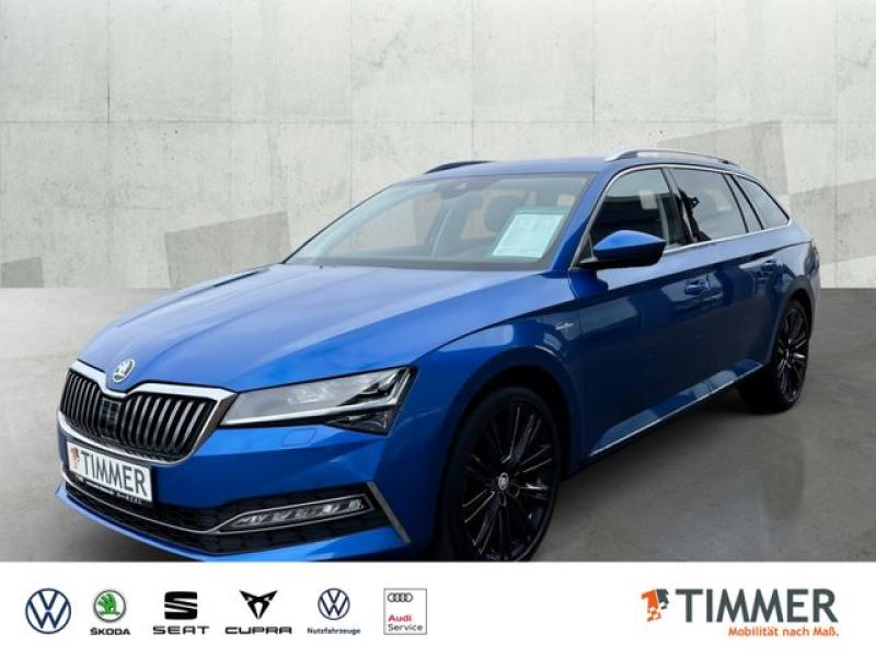 SKODA  Superb Combi 2.0 TDI DSG L&K *R-Kam*AHK *CANTON, Race Blau Metallic