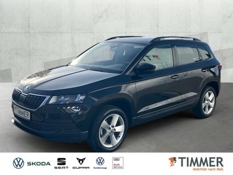 SKODA  Karoq 2.0 TDI DSG *ACC *LM *NAVI *TRAVEL *SHZ *D, Schwarz-Magic Perleffekt