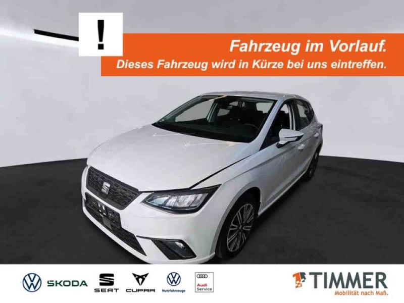 SEAT  Ibiza 1.0 TSI DSG STYLE +LED +CARPLAY +SHZ +ALU, Nevada Weiß Metallic