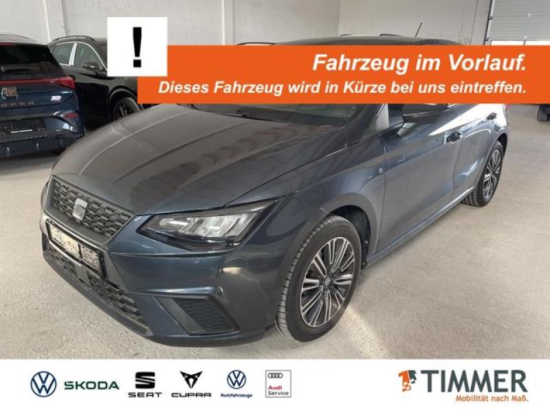 SEAT  Ibiza 1.0 TSI STYLE +LED +CARPLAY +SHZ +ALU +DAB, Magnetic Grau Metallic