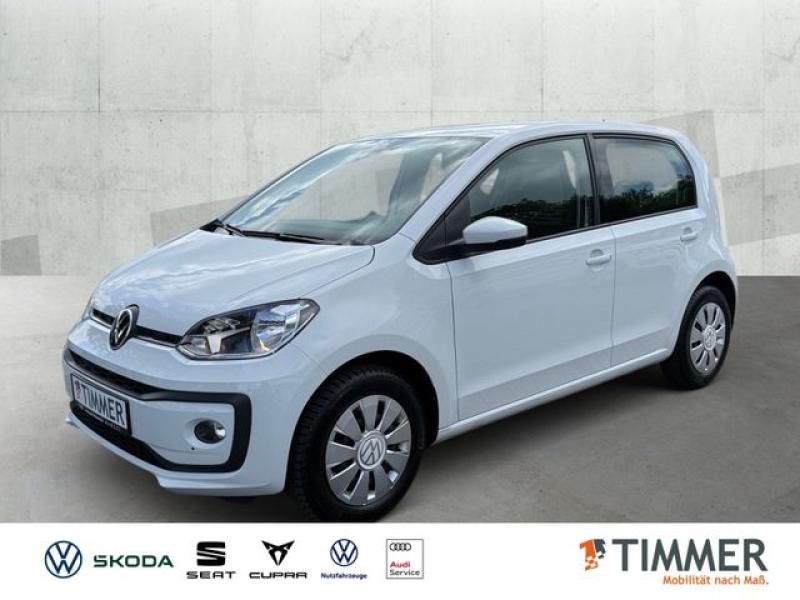 VW  up! 1.0 MOVE! +4TÜR +SHZ +DAB+ +KLIMA +TELE +ALL, Pure White
