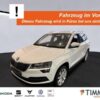 SKODA  Karoq 1.5 TSI DSG CLEVER +AHK +LED +RKAM +VIRTUA, Moon Weiß Perleffekt