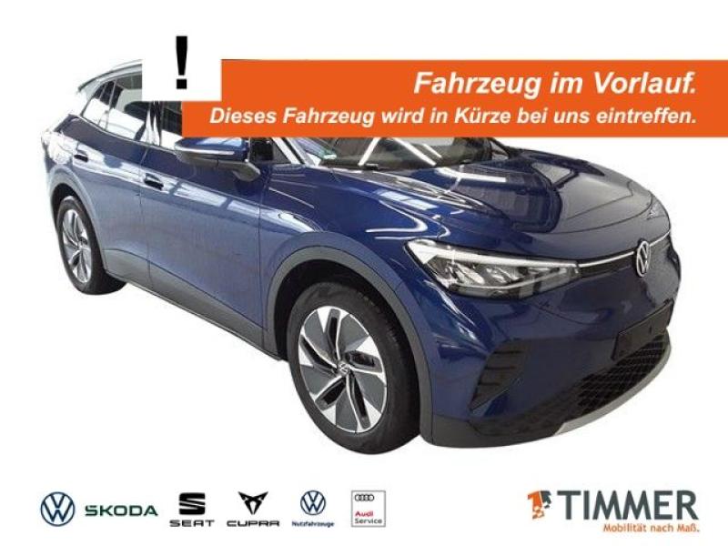VW  ID.4 PRO 82 kWh +WÄPU +AHK +360° +LED +ACC +NAVI, Blue Dusk Metallic Schwarz