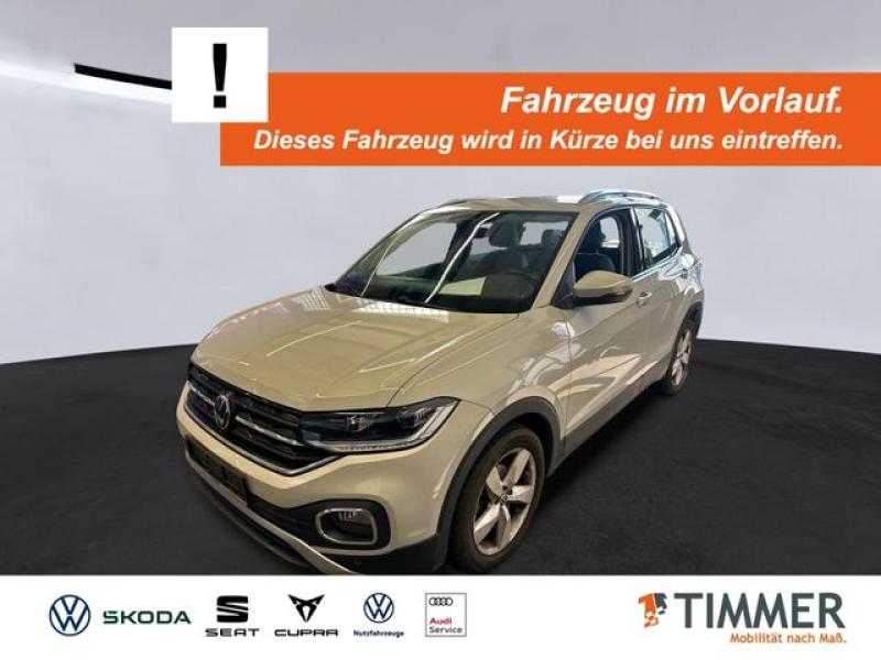 VW  T-Cross 1.0 TSI STYLE +LED +ACC +RKAM +VIRTUAL +, Ascotgrau