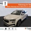 SKODA  Karoq 1.5 TSI DSG TOUR +AHK +LED +VIRTUAL +CARPL, Moon Weiß Perleffekt