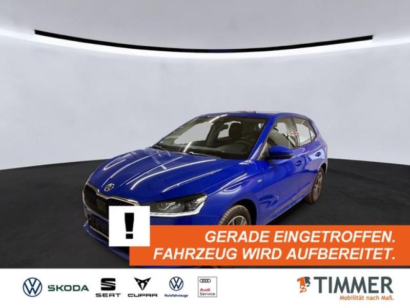 SKODA  Fabia 1.0 TOUR +LED +CARPLAY +ALU +DAB +KLIMA +P, Energy Blau