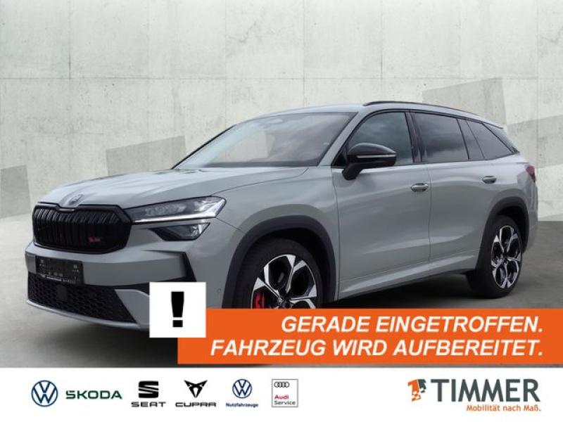 SKODA  Kodiaq 2.0 TSI DSG 4x4 RS SUITE*AHK*NAV*FAMILY*A, stahl-grau