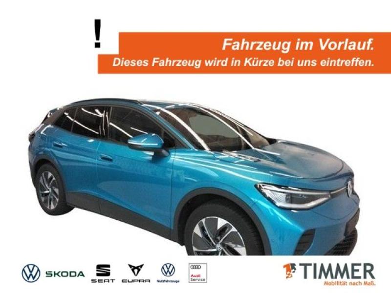 VW  ID.4 PRO 82 kWh +WÄPU +AHK +H&K +360° +IQ.LIGHT, Costa Azul Metallic