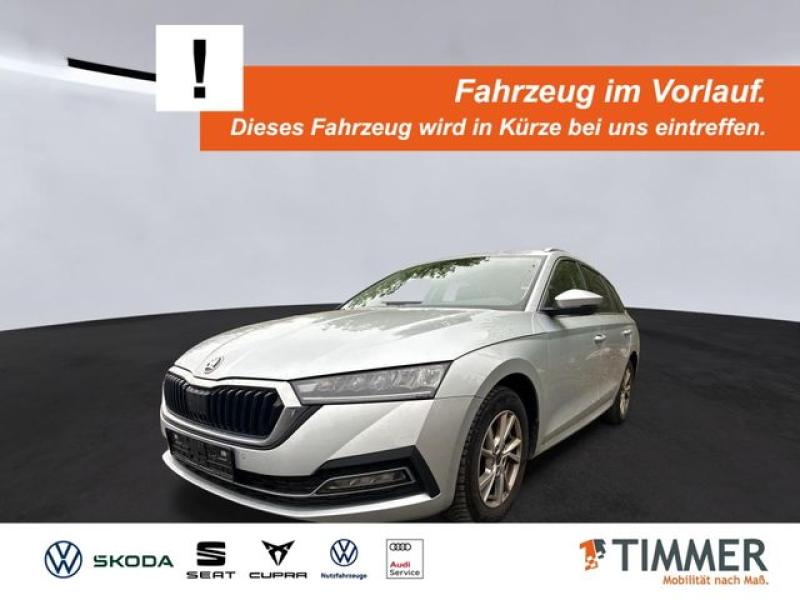 SKODA  Octavia Combi 2.0 TDI DSG STYLE +LED +ACC +NAVI, Brillant Silber Metallic