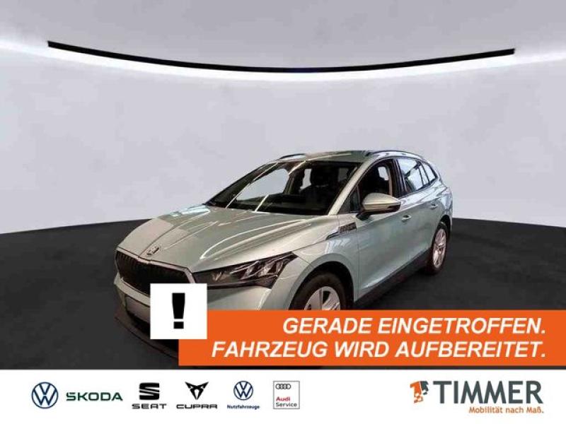 SKODA  Enyaq iV 50 LOFT +LED +RKAM +NAVI +19" +CARPLAY, Arctic Silber Metallic