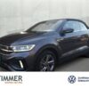 VW  T-Roc Cabriolet 1.5 TSI DSG R-LINE +AHK +LED +AC, Rauchgrau Metallic Schwarz