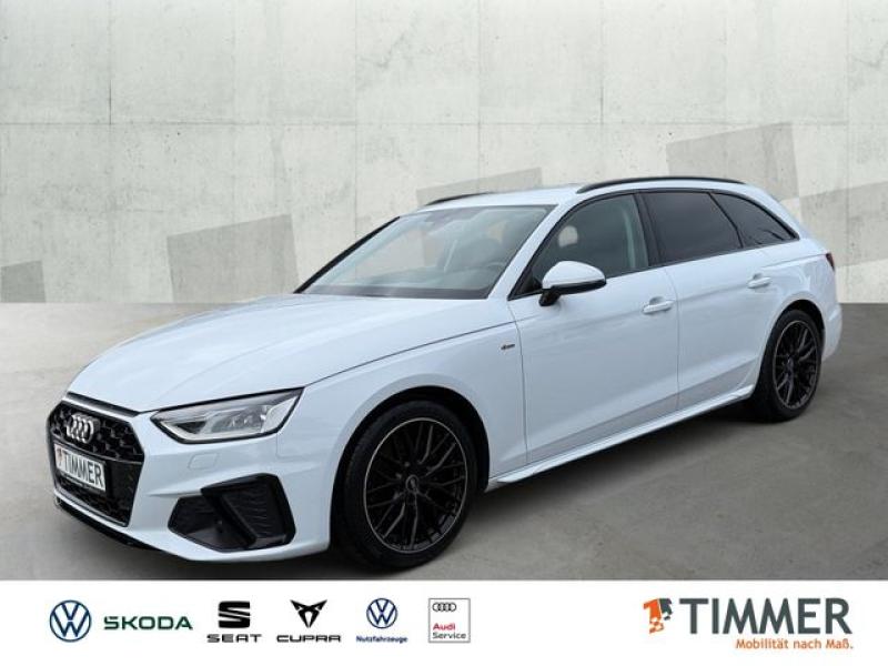 AUDI  A4 Avant 35 TDI S tronic S LINE BLACK +LED +ACC, Gletscherweiß Metallic