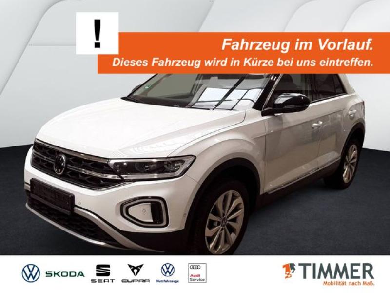 VW  T-Roc 1.5 TSI DSG STYLE +AHK +LED +ACC +VIRTUAL, Pure White