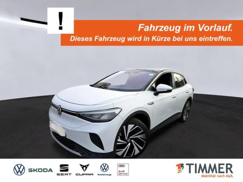 VW  ID.4 PRO 82 kWh +LED +ACC +CARPLAY +RKAM +NAVI +, Gletscherweiß Metallic