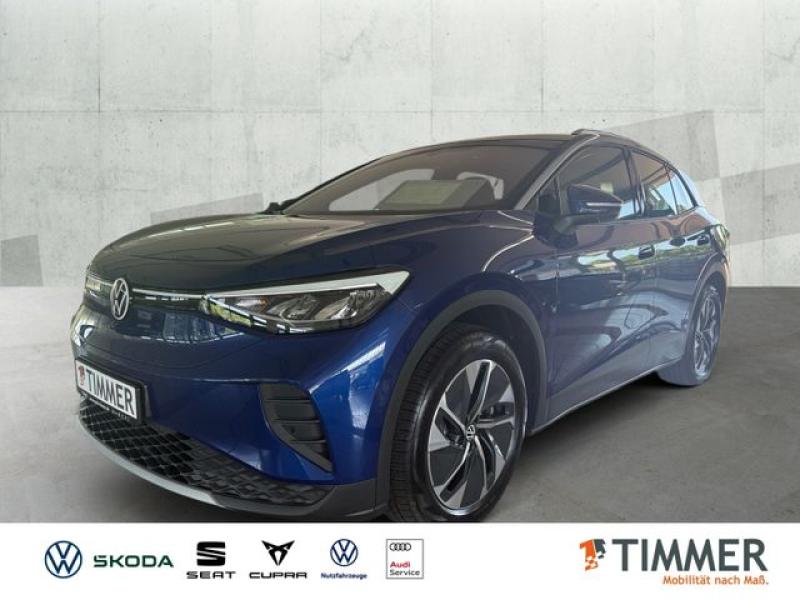 VW  ID.4 PRO 82 kWh +WÄPU +AHK +360° +LED +ACC +NAVI, Blue Dusk Metallic Schwarz