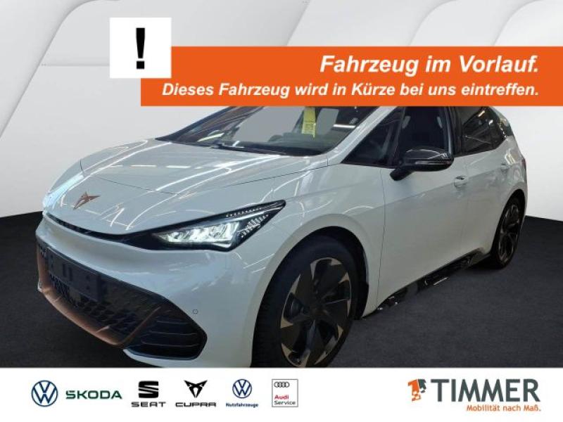 CUPRA  Born 82 kWh e-Boost +WÄPU +LED +ACC +360° +HuD +, Glacial White Metallic