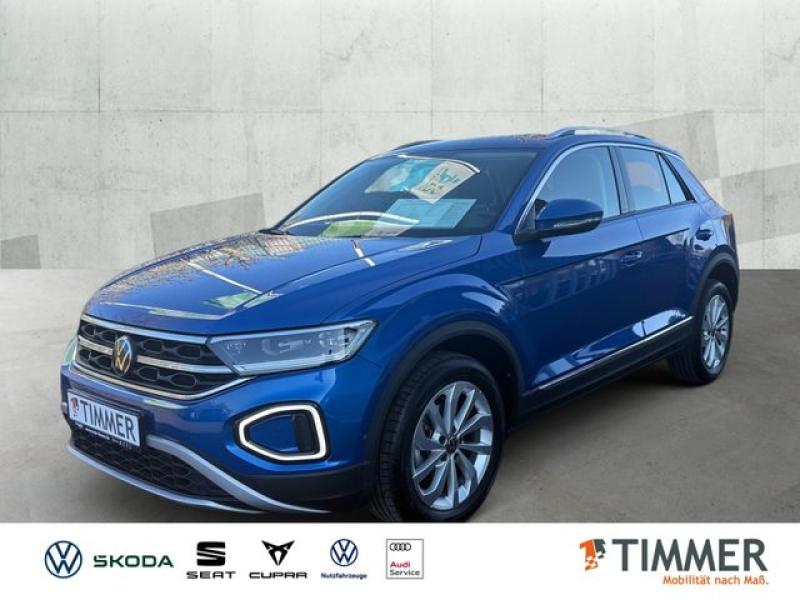 VW  T-Roc 1.5 TSI DSG STYLE +LED +ACC +VIRTUAL +NAVI, Ravennablau Metallic