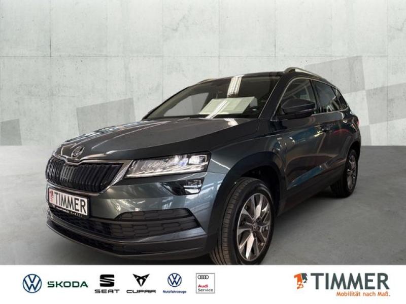 SKODA  Karoq 1.5 TSI DSG CLEVER +CANTON +LED +CARPLAY +, Quarz Grau Metallic
