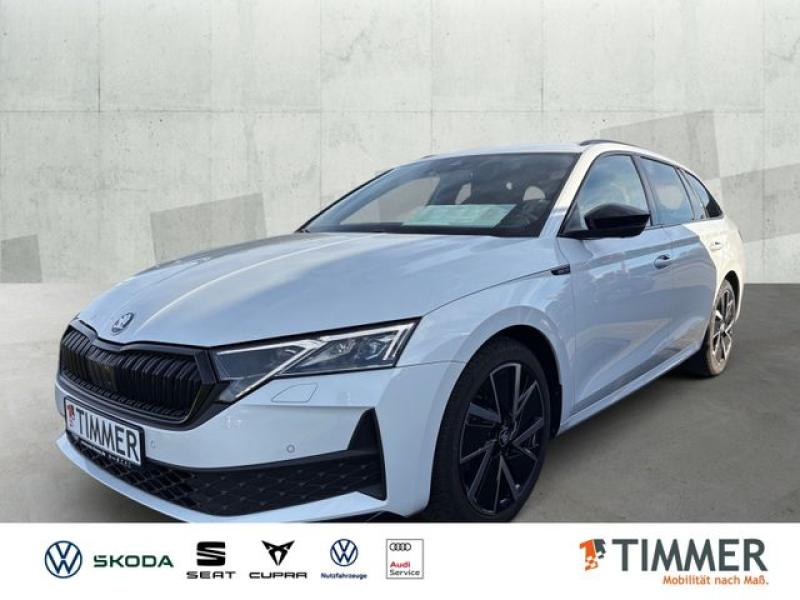 SKODA  Octavia Combi 1.5 eTSI DSG SPORTLINE *360° *HuD, Moon Weiss Metallic
