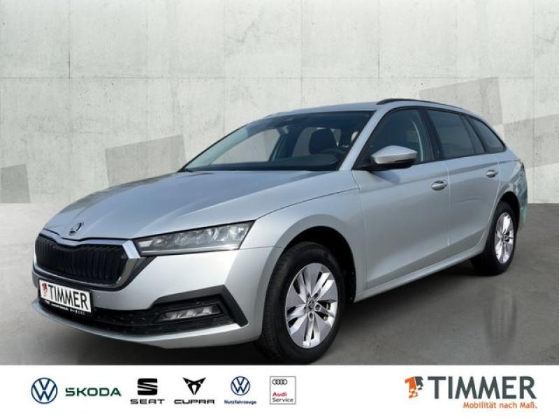 SKODA  Octavia Combi 2.0 TDI +AHK +LED +CARPLAY +SHZ +A, Brillant Silber Metallic