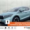 SKODA  Enyaq iV 80 LOFT AHK+WÄPU +360° +MATRIX +ACC +CA, Arctic Silber Metallic