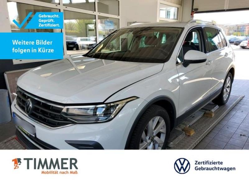 VW  Tiguan 1.5 TSI DSG MOVE +AHK +LED +ACC +RKAM +NA, Pure White