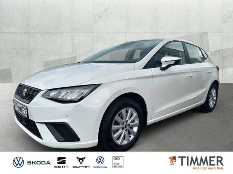 SEAT  Ibiza 1.0 TSI STYLE +LED +RKAM +CARPLAY +SHZ +AL, Weiß