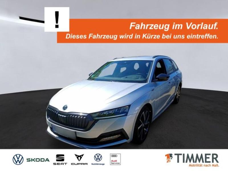SKODA  Octavia Combi 2.0 TDI DSG SPORTLINE +LED +ACC +H, Brillant Silber Metallic