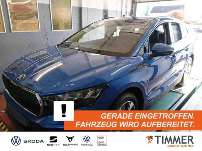 SKODA  Enyaq 60 LOFT +WÄPU +AHK +LED +ACC +CARPLAY +RKA, Race-Blau Metallic