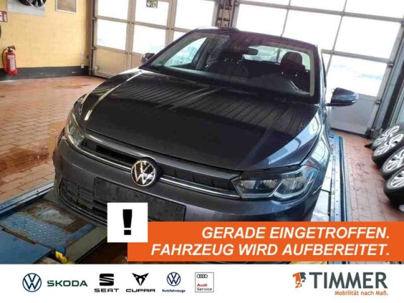 VW  Polo 1.0 TSI LIFE +LED +ACC +VIRTUAL +CARPLAY +S, Rauchgrau Metallic