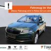 SKODA  Karoq 2.0 TDI DSG STYLE +AHK +LED +ACC +NAVI +SH, Emerald Grün Metallic
